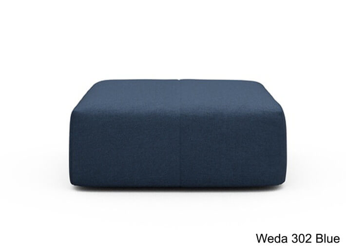 Pouf design et confortable 110x102 - Ingvar par...