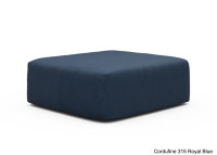Pouf design et confortable 110x102 - Ingvar par Scandinavian Upholstery