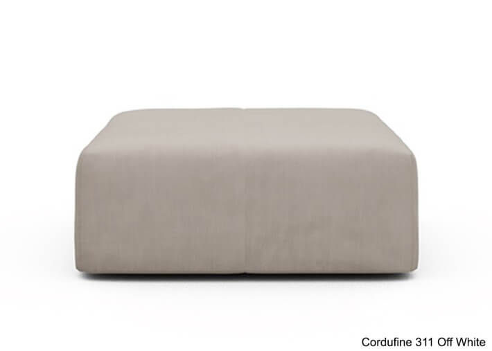 Pouf design et confortable 110x102 - Ingvar par...