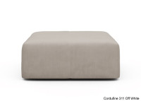 Pouf design et confortable 110x102 - Ingvar par Scandinavian Upholstery