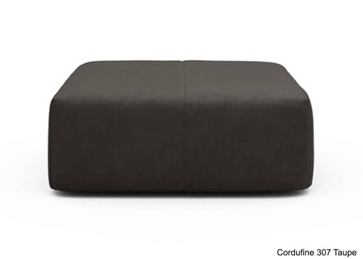 Pouf design et confortable 110x102 - Ingvar par...