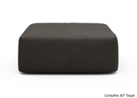 Pouf design et confortable 110x102 - Ingvar par Scandinavian Upholstery