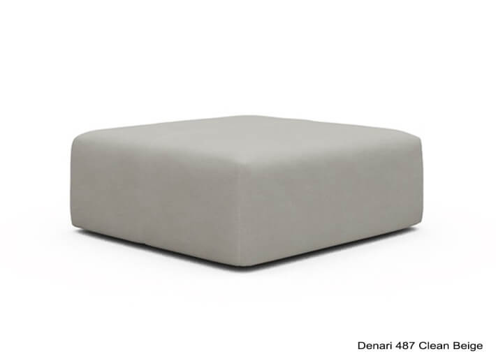 Pouf design et confortable 110x102 - Ingvar par...