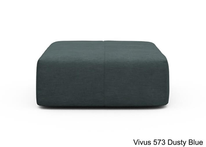 Pouf design et confortable 110x102 - Ingvar par...