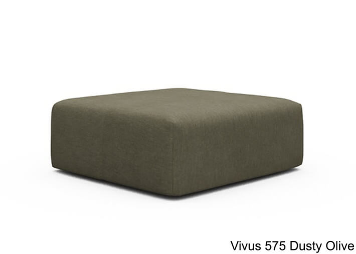 Pouf design et confortable 110x102 - Ingvar par...