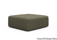 Pouf design et confortable 110x102 - Ingvar par Scandinavian Upholstery