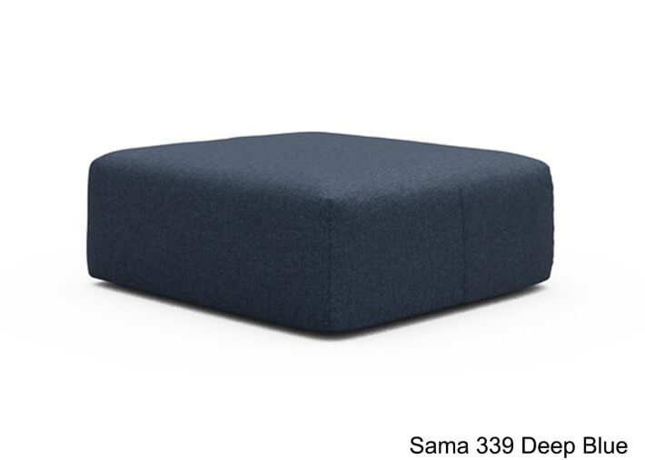 Pouf design et confortable 110x102 - Ingvar par...