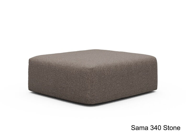 Pouf design et confortable 110x102 - Ingvar par...
