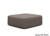 Pouf design et confortable 110x102 - Ingvar par Scandinavian Upholstery