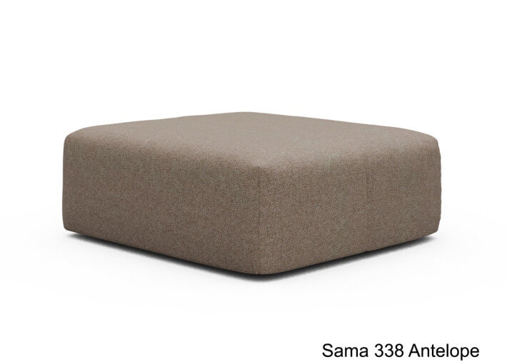 Pouf design et confortable 110x102 - Ingvar par...
