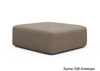 Pouf design et confortable 110x102 - Ingvar par Scandinavian Upholstery