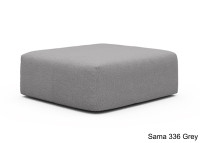 Pouf design et confortable 110x102 - Ingvar par Scandinavian Upholstery
