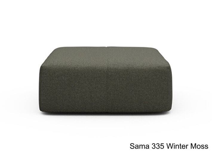 Pouf design et confortable 110x102 - Ingvar par...