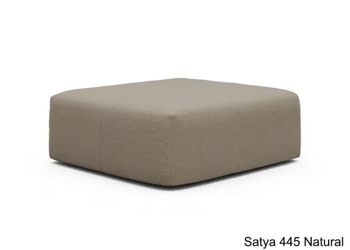 Pouf design et confortable 110x102 - Ingvar par...