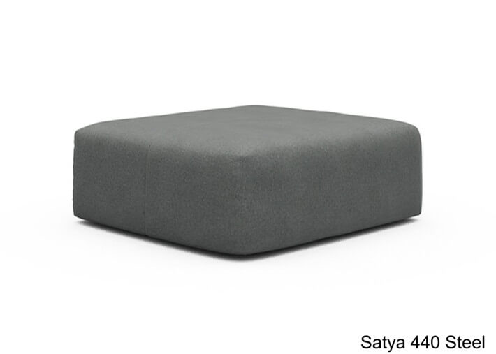 Pouf design et confortable 110x102 - Ingvar par...