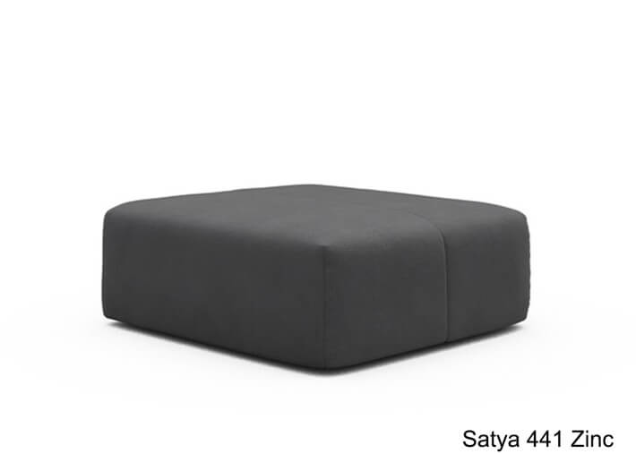 Pouf design et confortable 110x102 - Ingvar par...
