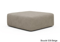 Pouf design et confortable 110x102 - Ingvar par Scandinavian Upholstery