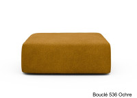 Pouf design et confortable 110x102 - Ingvar par Scandinavian Upholstery