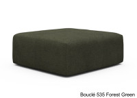 Pouf design et confortable 110x102 - Ingvar par Scandinavian Upholstery