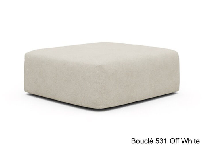 Pouf design et confortable 110x102 - Ingvar par...