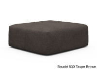 Pouf design et confortable 110x102 - Ingvar par Scandinavian Upholstery