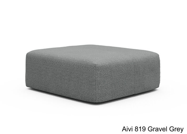 Pouf design et confortable 110x102 - Ingvar par...