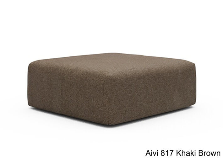 Pouf design et confortable 110x102 - Ingvar par...