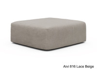 Pouf design et confortable 110x102 - Ingvar par Scandinavian Upholstery