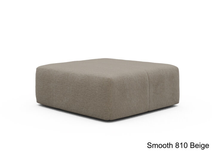 Pouf design et confortable 110x102 - Ingvar par...