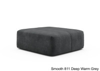 Pouf design et confortable 110x102 - Ingvar par Scandinavian Upholstery