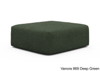 Pouf design et confortable 110x102 - Ingvar par Scandinavian Upholstery