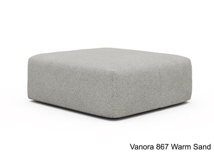 Pouf design et confortable 110x102 - Ingvar par...