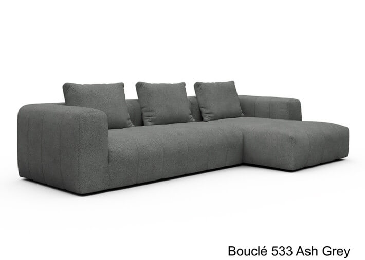 Canapé d'angle au design d'exception - Kornum...