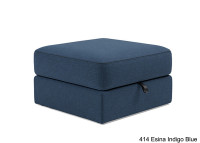 Pouf design et confortable 75x75 ILB 402 Innovation living Black Label
