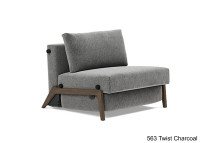 Fauteuil convertible en lit pieds fumés ILB500 Innovation Living