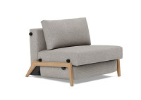 Fauteuil design convertible pieds bois clair ILB500  Innovation living