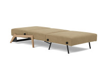 Fauteuil design convertible pieds bois clair ILB500  Innovation living