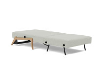 Fauteuil design convertible pieds bois clair ILB500  Innovation living