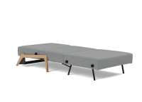 Fauteuil design convertible pieds bois clair ILB500  Innovation living