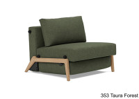 Fauteuil design convertible pieds bois clair ILB500  Innovation living