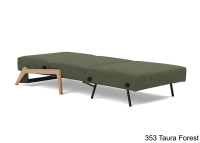 Fauteuil design convertible pieds bois clair ILB500  Innovation living