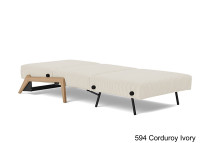 Fauteuil design convertible pieds bois clair ILB500  Innovation living