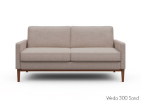 Canapé 2 à 3 places en tissu ou cuir Finn - Scandinavian Upholstery