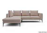 Canapé d'angle design personnalisable - Marlon Scandinavian Upholstery