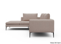 Canapé d'angle design personnalisable - Marlon Scandinavian Upholstery