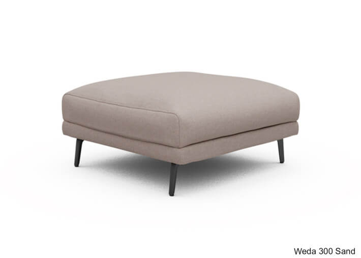 Pouf personnalisable 53 coloris 93x93 - Sidney...