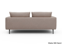 Canapé design personnalisable 2 tailles Sidney Scandinavian Upholstery