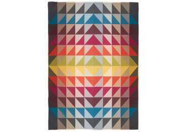 Plaid Calypso multicolore en laine mérinos Eagle Products 2