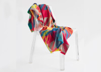 Plaid Havanna multicolore en laine mérinos Eagle Products