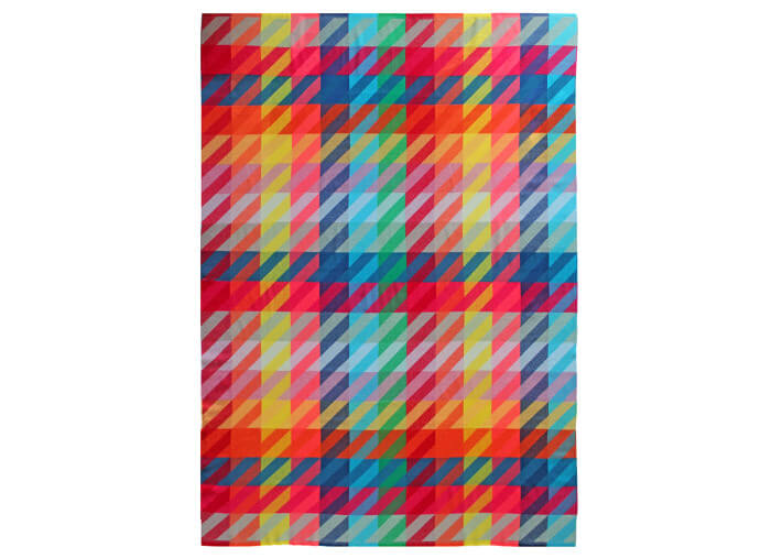 Plaid Havanna en laine mérinos dans une décoration intérieure